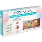 Nostalgia Electrics Hard & Sugar-Free Candy Cotton Candy Party Kit