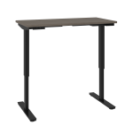 Bestar Universel Electric 48W Standing Desk, Bark Gray