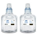 Purell LTX Advanced Foaming Instant Hand Sanitizer Refills, 1,200 mL, Case Of 2 Refills