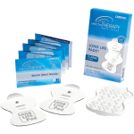 Omron ElectroTHERAPY TENS Long Life Pads - Large - PMLLPAD-L - 4in Width x 0.1in Height x 3.5in Length - 2 - White