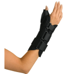 Medline Wrist/Forearm Splint With Abducted Thumb, Right, Medium, 8in