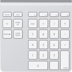 Belkin YourType Bluetooth Wireless Keypad - Wireless Connectivity - Bluetooth - 28 Key - Mac Pro, MacBook, iMac, Desktop Computer - Mac