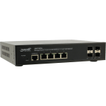 Transition Networks SM4T4DPA Ethernet Switch - 8 Ports - Manageable - Gigabit Ethernet - 10/100/1000Base-T - 2 Layer Supported - 4 SFP Slots - Twisted Pair - Desktop, Rack-mountable