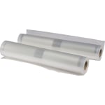 Nesco Vacuum Sealer Rolls, 5-7/16in x 11-7/16in, Clear, Pack Of 2 Rolls