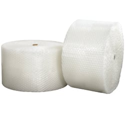 Partners Brand Bubble Roll, 5/16in x 48in x 375ft, Slit At 24in, Perf At 12in