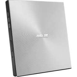 ASUS ZenDrive U9M SDRW-08U9M-U - Disk drive - DVDÃƒâ€šÃ‚Â±RW (Ãƒâ€šÃ‚Â±R DL) - 8x/8x - USB 2.0 - external - silver