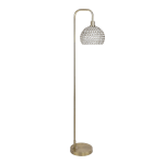 LumiSource Canbel Contemporary Floor Lamp, 61-3/4inH, Gold