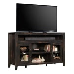 Sauder Dakota Pass Entertainment Credenza, Char Pine