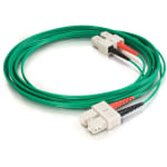 C2G-5m SC-SC 62.5/125 OM1 Duplex Multimode PVC Fiber Optic Cable - Green - Fiber Optic for Network Device - SC Male - SC Male - 62.5/125 - Duplex Multimode - OM1 - 5m - Green