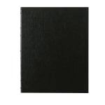 Blueline MiracleBind 50% Recycled Notebook, 11in x 9 1/16in, 75 Sheets, Black