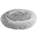 Gibson Home Bow Wow Buddy Pet Bed, 30in x 30in, Shaggy Gray