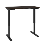 Bestar Universel Electric 48W Standing Desk, Dark Chocolate