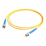 C2G 20m ST-ST 9/125 Simplex Single Mode OS2 Fiber Cable - Yellow - 65ft - Patch cable - ST single-mode (M) to ST single-mode (M) - 20 m - fiber optic - simplex - 9 / 125 micron - OS2 - yellow