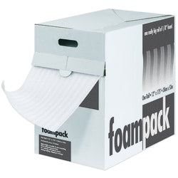 Foam Roll Dispenser Pack, 1/16in x 24in x 350ft, Perf At 12in