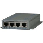 Omnitron Systems iConverter 4GT Managed Ethernet Switch - 4 Ports - Manageable - Gigabit Ethernet - 10/100/1000Base-T - 2 Layer Supported - Twisted Pair - Wall Mountable, Desktop - Lifetime Limited Warranty