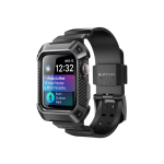 SupCase Unicorn Beetle Pro - Wrist pack for smart watch - thermoplastic polyurethane (TPU) - black - for Apple Watch (40 mm)