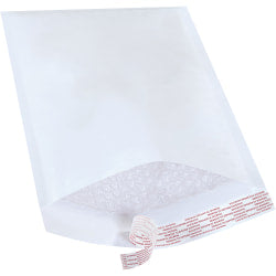 Partners Brand White Self-Seal Bubble Mailers, #3, 8 1/2in x 14in, Pack Of 100