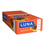 Luna Nutz Over Chocolate Whole Nutrition Bars, 1.69 Oz, Box Of 15 Bars