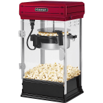 Cuisinart Popcorn Maker, 21-15/16inH x 11-3/4inW x 11-3/4inD, Red