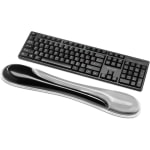 Kensington Duo Gel Keyboard Wrist Rest - Gray - 3.63in Dimension - Black/Gray - Gel - TAA Compliant