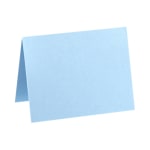 LUX Folded Cards, A1, 3 1/2in x 4 7/8in, Baby Blue, Pack Of 500