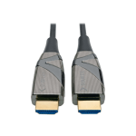 Eaton Tripp Lite Series 4K HDMI Fiber Active Optical Cable (AOC) - 4K 60 Hz, HDR, 4:4:4 (M/M), 30 m (98 ft.) - HDMI cable - HDMI male to HDMI male - 98 ft - fiber optic - black - active