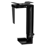 Mount-It! MI-7150 CPU Under Desk Mount Bracket, 7inH x 8inW, 14-3/4inD, Black