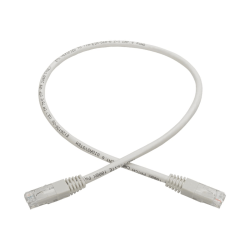 Tripp Lite 2ft Cat6 Gigabit Molded Patch Cable RJ45 M/M 550MHz 24 AWG White - 2 ft - 1 x RJ-45 Male Network - 1 x RJ-45 Male Network - Gold-plated Contacts - White