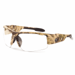 Ergodyne Skullerz Safety Glasses, Dagr, Anti-Fog, Kryptek Highlander Frame, Clear Lens