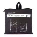 Samsonite Foldable Luggage Cover, 9inH x 7 7/8inW x 1 9/16inD, Black