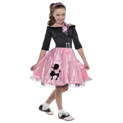 Amscan Miss Sock Hop Girls Halloween Costume, Medium