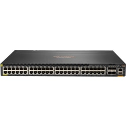 Aruba 6300M 48-port 1GbE Class 4 PoE and 4-port SFP56 Switch - 48 Ports - Manageable - 3 Layer Supported - Modular - 4 SFP Slots - Twisted Pair, Optical Fiber - 1U High - Rack-mountable - Lifetime Limited Warranty