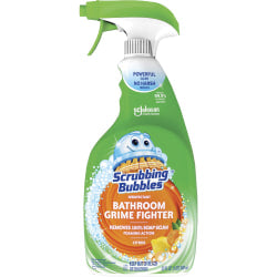 Scrubbing Bubbles Grime Fighter Spray - 32 fl oz (1 quart) - Hawaiian Breeze Scent - 8 / Carton - Green