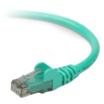 Belkin High Performance Cat. 6 UTP Network Patch Cable - RJ-45 Male - RJ-45 Male - 8.99ft - Green