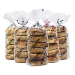 Just Bagels Assorted Bagels, Assorted Flavors, 6 Bagels Per Pack, Case Of 5 Packs