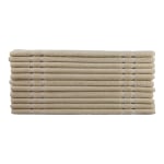 1888 Mills Crown Touch Bath Mats, 21in x 32in, Beige, Pack Of 60 Mats