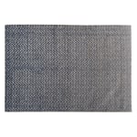 Baxton Studio Alcoy Handwoven Wool Area Rug, 5-1/4ft x 7-1/2ft, Blue