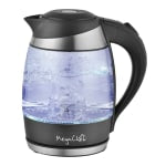 MegaChef 1.8-Liter Electric Tea Kettle, Silver