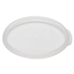 Cambro Seal Covers For 2-4 Qt Camwear Round Food Containers, Translucent, Pack Of 12 Covers