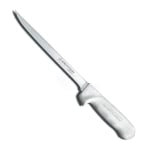 Hoffman Sani-Safe Fillet Knife, 7in, White/Silver