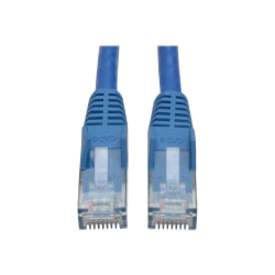 Tripp Lite 100ft Cat6 Gigabit Snagless Molded Patch Cable RJ45 M/M Blue 100ft - Patch cable - RJ-45 (M) to RJ-45 (M) - 100 ft - UTP - CAT 6 - molded, snagless, solid - blue