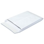 SHIP-LITE Envelopes, Expandable, 12in x 16in x 2in, End Opening, White, Pack Of 100