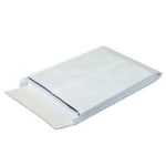 SHIP-LITE Envelopes, Expandable, 12in x 16in x 2in, Side Opening, White, Pack Of 100