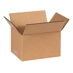 Partners Brand Corrugated Boxes, 7inL x 5inW x 4inH, Kraft, Pack Of 25