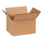 Partners Brand Corrugated Boxes, 7inL x 5inW x 4inH, Kraft, Pack Of 25