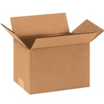 Partners Brand Corrugated Boxes, 9in x 6in x 6in, Kraft, Pack Of 25