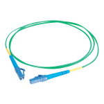 C2G 5m LC-LC 9/125 Simplex Single Mode OS2 Fiber Cable - Green - 16ft - Patch cable - LC single-mode (M) to LC single-mode (M) - 5 m - fiber optic - simplex - 9 / 125 micron - OS2 - green