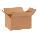 Partners Brand Corrugated Boxes, 11in x 8in x 6in, Kraft, Pack Of 25