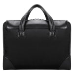 McKleinUSA Harpswell Nylon Dual-Compartment Briefcase With 15in Laptop Pocket, Black