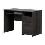 South Shore Tassio 45inW Computer Desk, Gray Oak